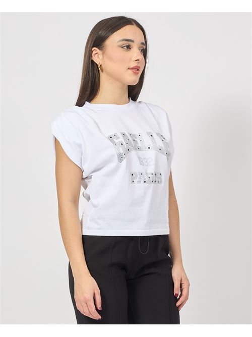 T-shirt femme à manches volantées Gaelle Paris GAELLE PARIS | GAABW04580BI01